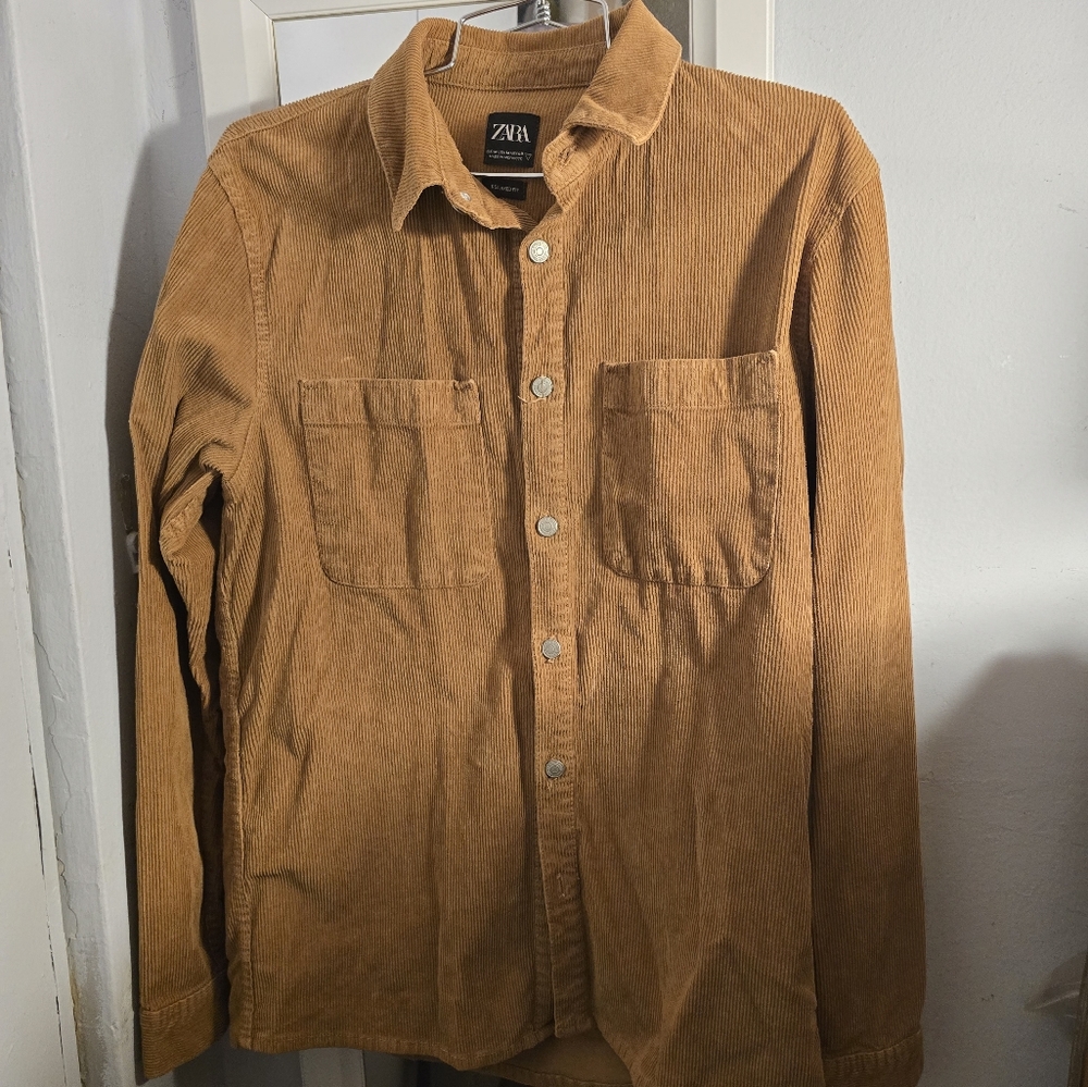 ZARA CORDUROY SHIRT
